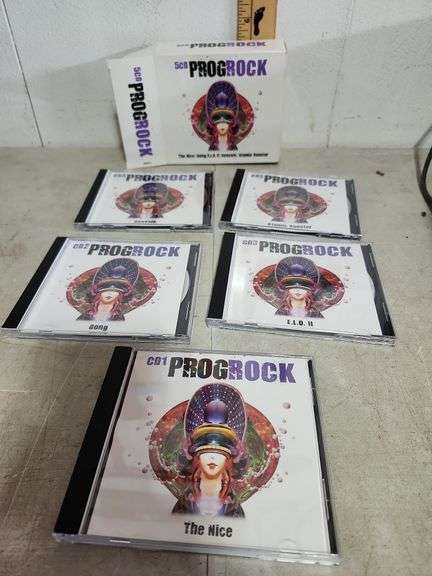Progrock 5 Cd Box Set