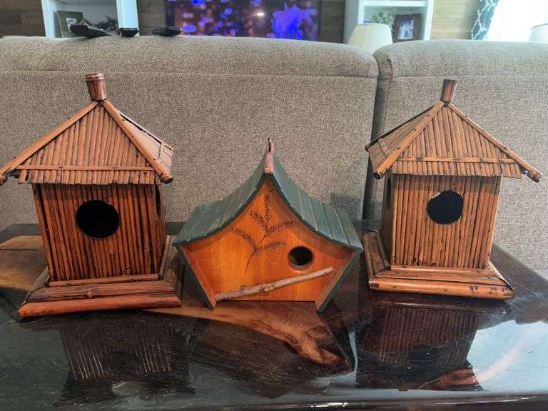 3 Birdhouses