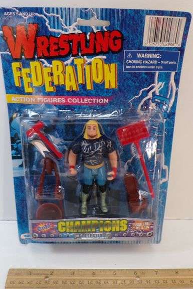 New Manley Toy Quest Wrestling Federation Wretling Action Figure