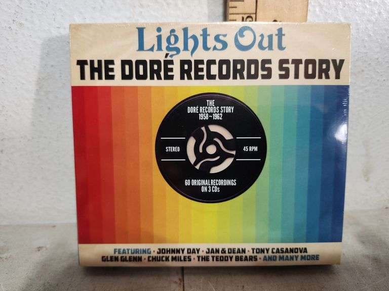 Unopened Lights Out The Dore Records Story 3 Cd Set