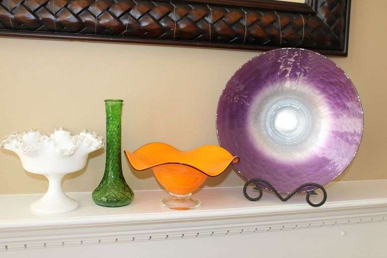 Glass Decor Pieces