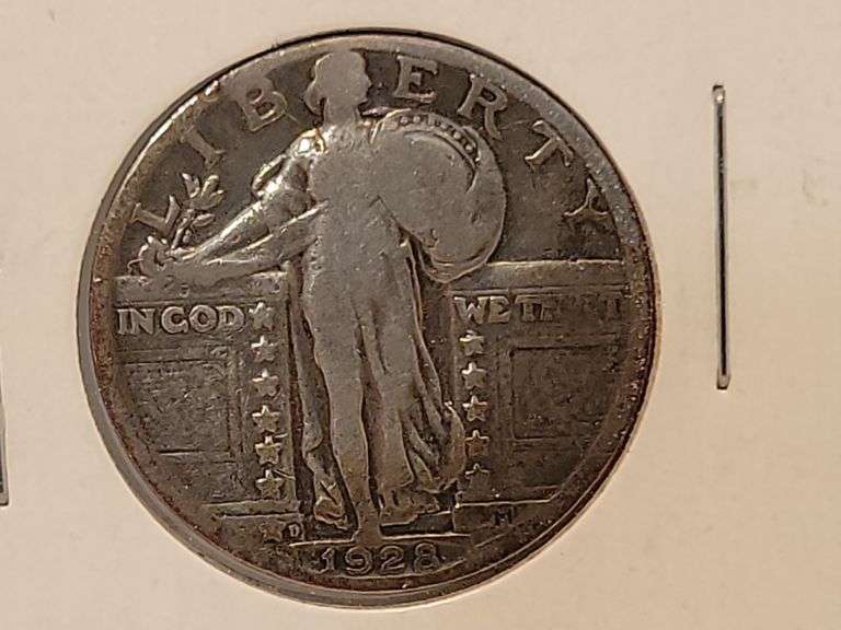1928-D Liberty Standing Quarter - G