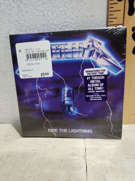 Unopened Metallica Ride The Lighting