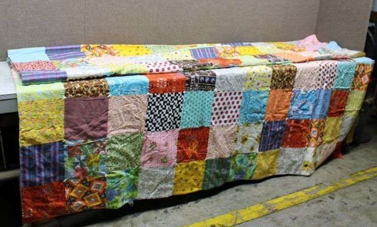 King Size Handmade Patchwork Quilt