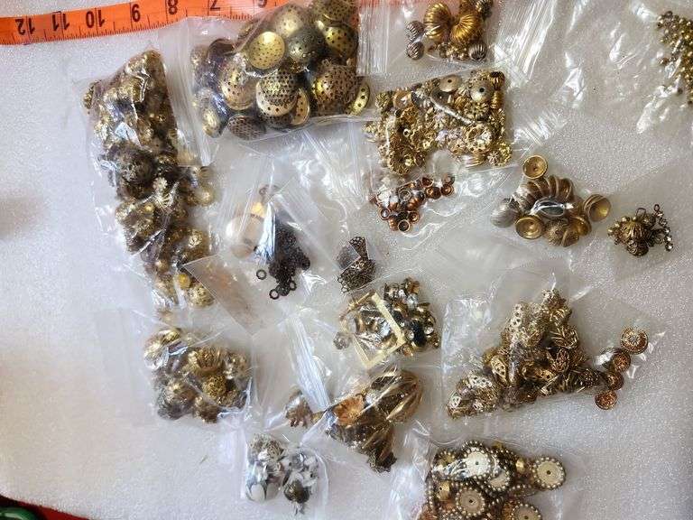 Assorted Jewelry Making Beads & Metal Pcs