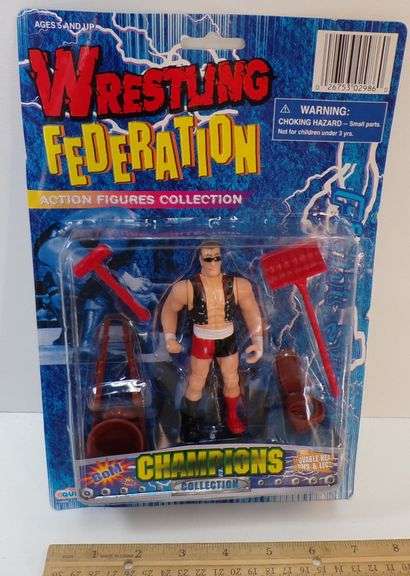 New Manley Toy Quest Wrestling Federation Wretling Action Figure