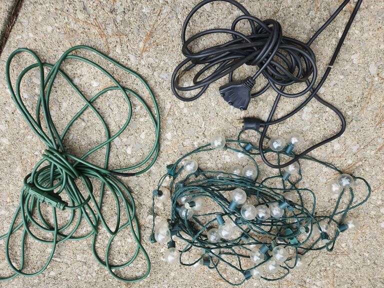 String Lights & Outdoor Extensions Cords