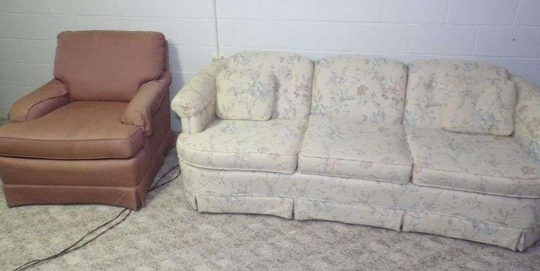 Upholstered Chair And Sofa