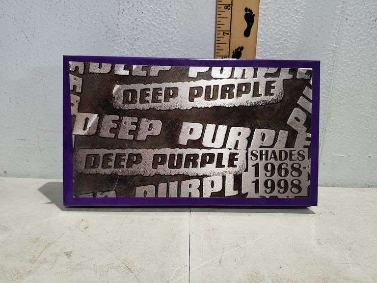 Deep Purple Shades 1968-1998 Box Set 4 Cd & Book