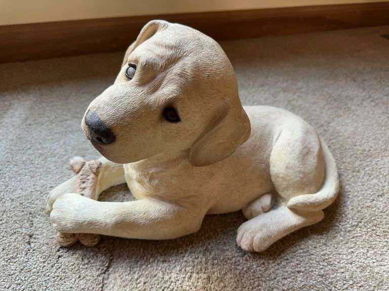 Sandicast yellow lab pup