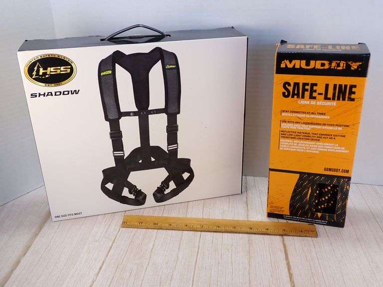 NEW HSS Shadow Safety Harness and NEW Muddy Safe-Line Combo