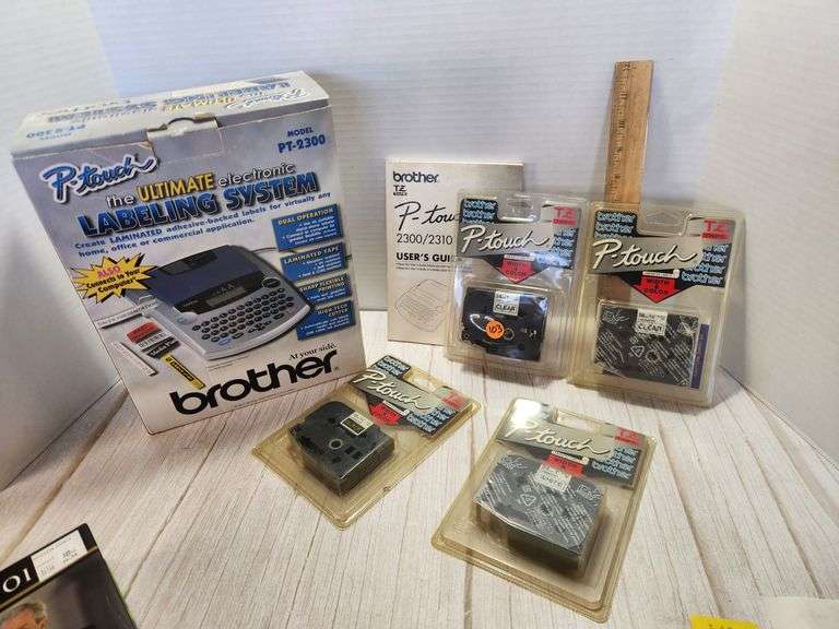 Brother P-Touch PT-2300 Labeling System With Accessories