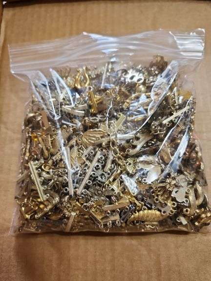 Large Assortment Of Jewelry Making Hardware