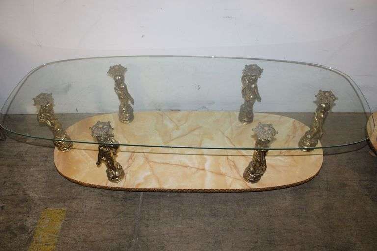Hollywood Regency Coffee Table