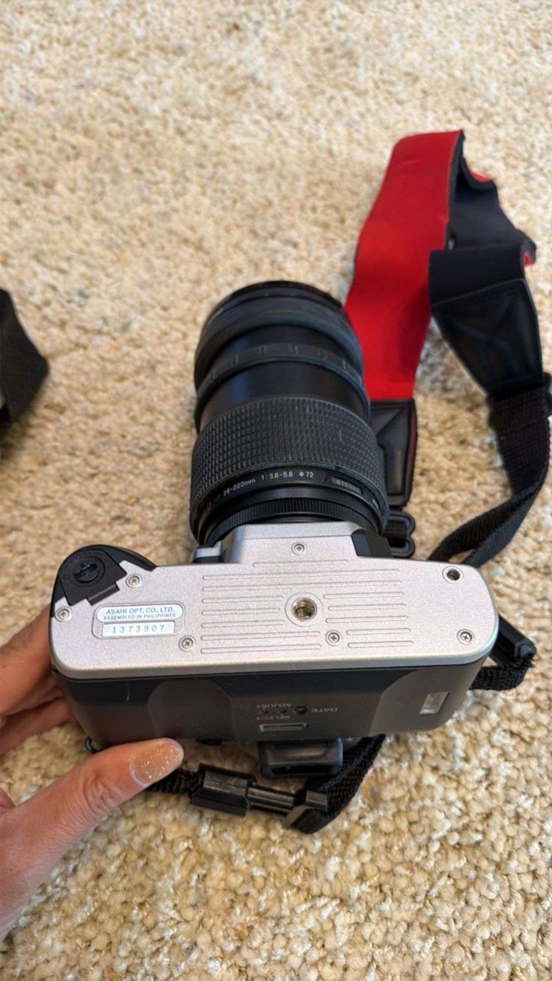 Pentax ZX-7 Camera with Accessories and Carrying Bag - Auction Ohio