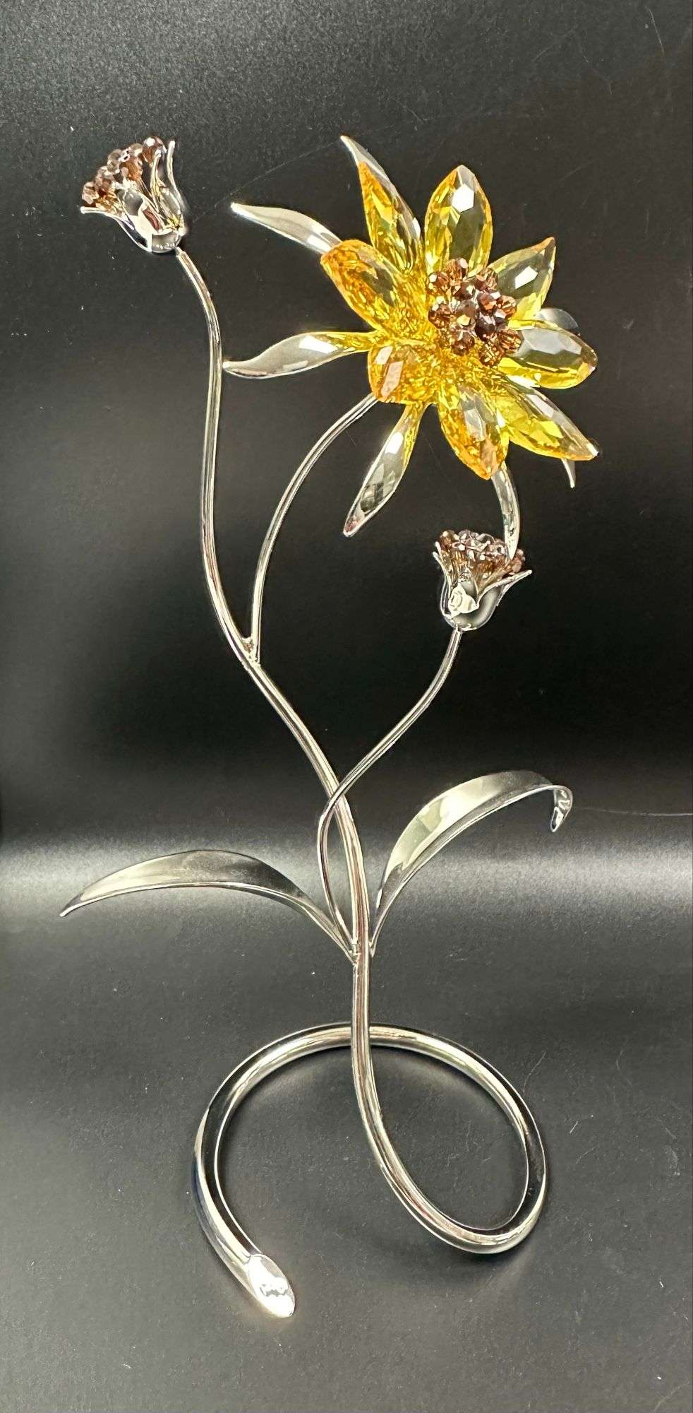 スワロフスキー Darigold, Light Topaz 置物　管mpr SWAROVSKI - スワロフスキー Darigold, Light Topaz 置物 管mprの通販