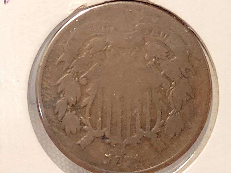 1871 Two-Cent Piece- G