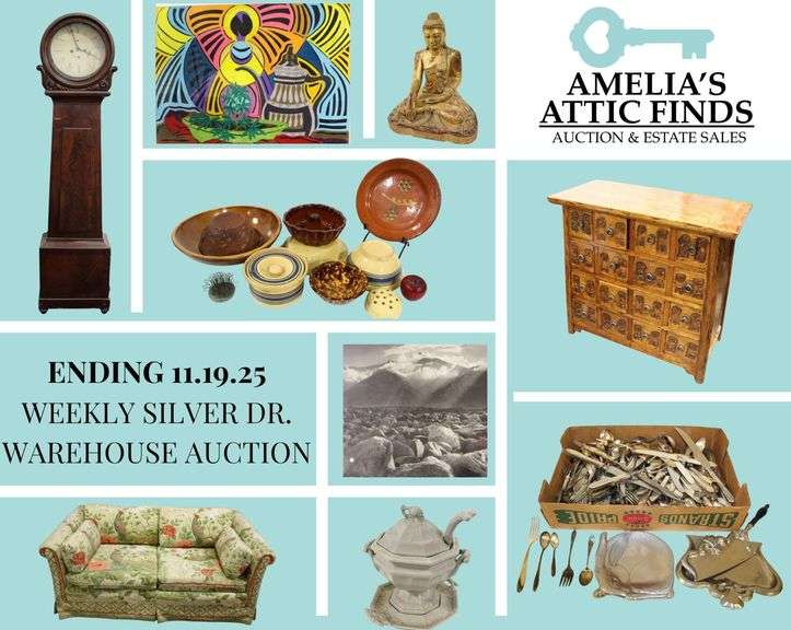 Weekly Collectors' Warehouse Treasure Auction SILVER DRIVE