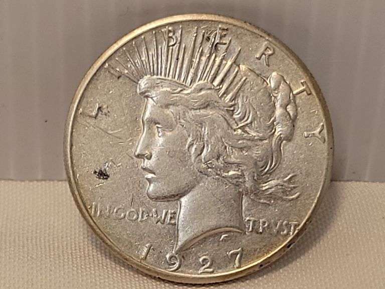 1927 Peace Dollar - VF