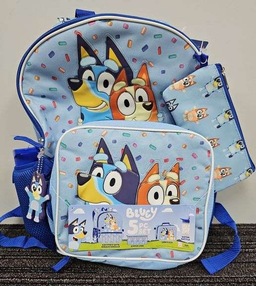 16'' 5pc Kids' Lunch Set with Backpack - Auction Ohio