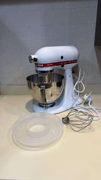 KitchenAid KSM90 Stand Mixer With Bowl And Attachments - Auction Ohio