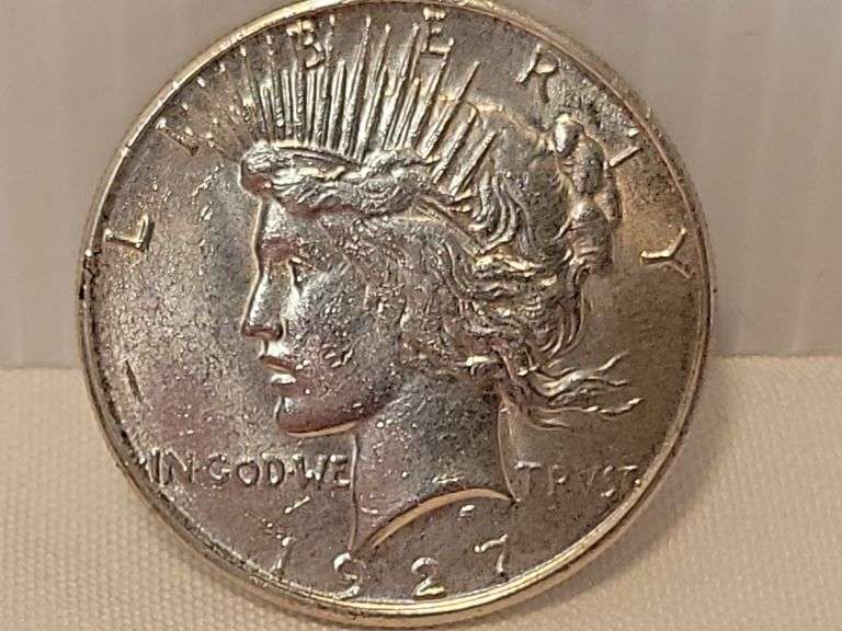 1927-S Peace Dollar - VF