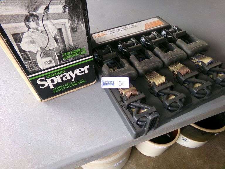 Sprayer and Straps