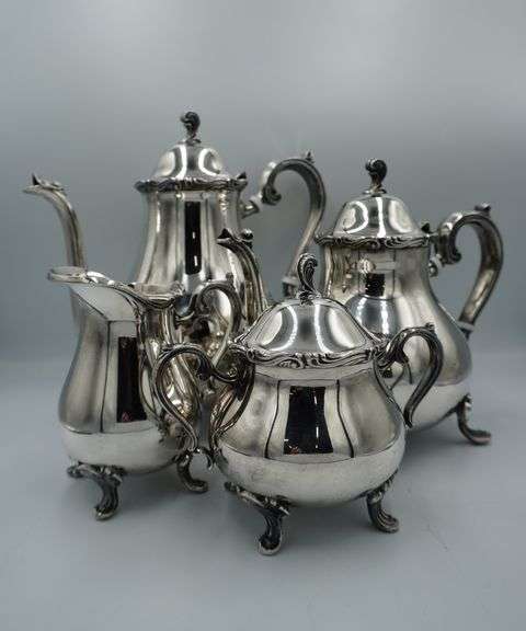 Leonard Silver 4-Piece Tea & Coffee Service