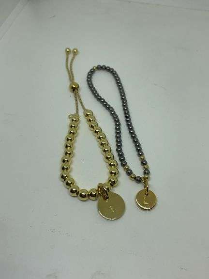 Monogrammed "L" Bracelets