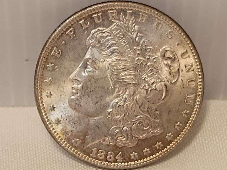 1884 Morgan Silver Dollar - UNC
