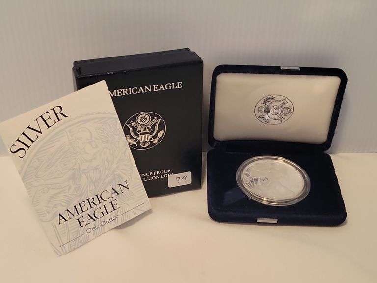 1994-P Proof Silver Eagle w/ COA