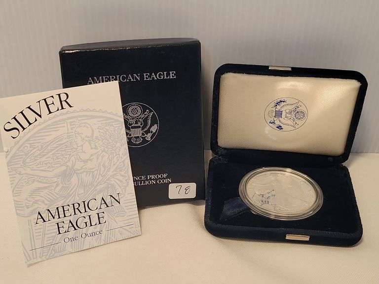 1999-P Proof Silver Eagle w/ COA