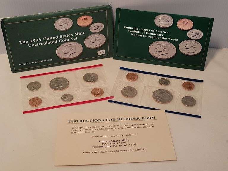 1993 Mint Set