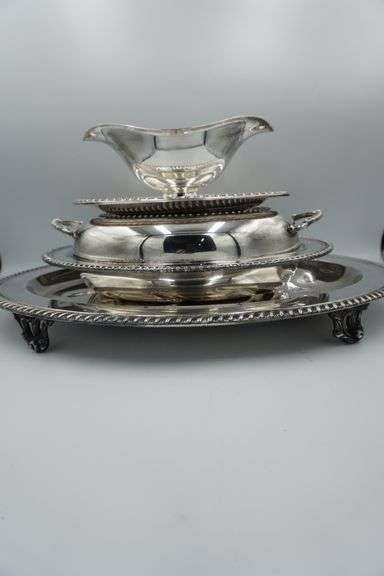 4-Piece Silver Serving Set