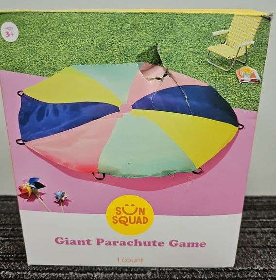 Sun Squad Giant Parachute Play Game With Handles - Auction Ohio