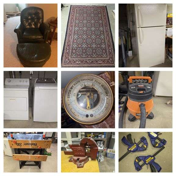 FINAL ASHLAND OH AUCTION -Mobility chairs, trailer for mobility chair, tools, rugs, 