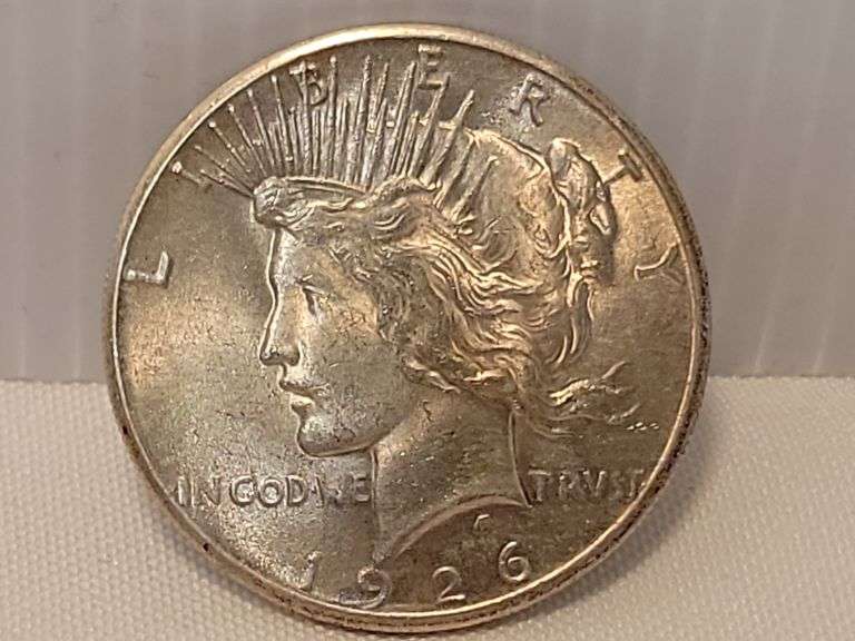 1926 Peace Dollar - AU