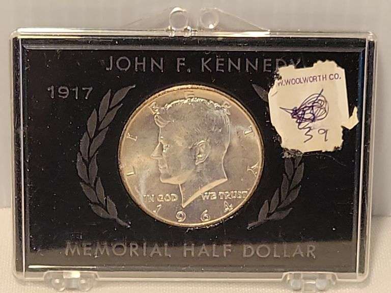 1964 Kennedy Half Dollar Case