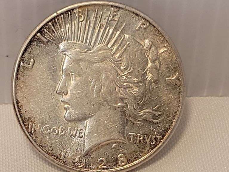 1928-S Peace Dollar - VF