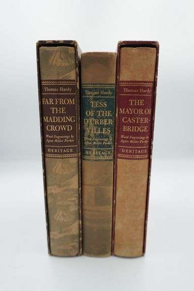 Far From the Madding Crowd, Tess of the D’Urbervilles and The Mayor of Casterbridge by Thomas Hardy