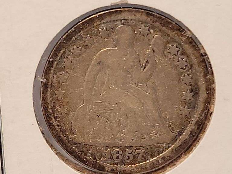 1857 Liberty Seated Dime - G