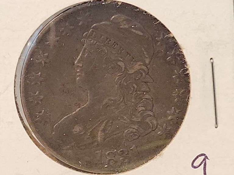 1831 Capped Bust Half - EF