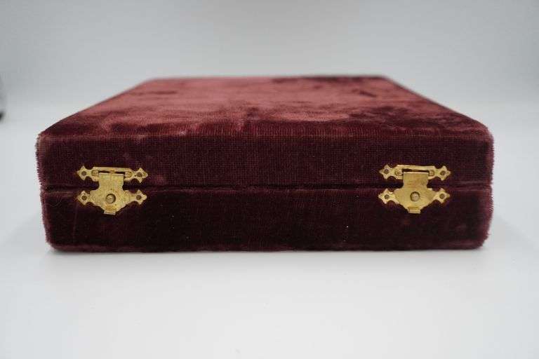 Set of 6 Aperitif Set in Velvet Presentation Case – Made in India