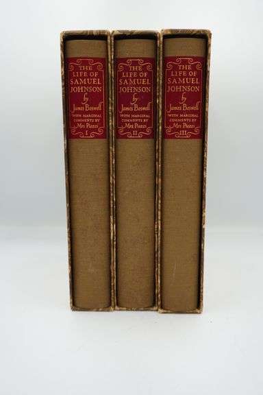 The Life of Samuel Johnson by James Boswell