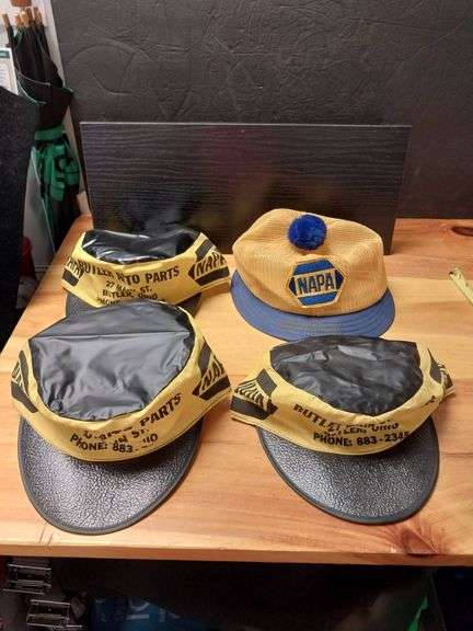 4 NAPA Butler Auto Parts Promotional Caps, Various Styles - Auction Ohio
