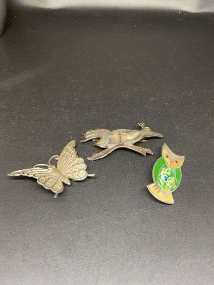 Sterling Brooches