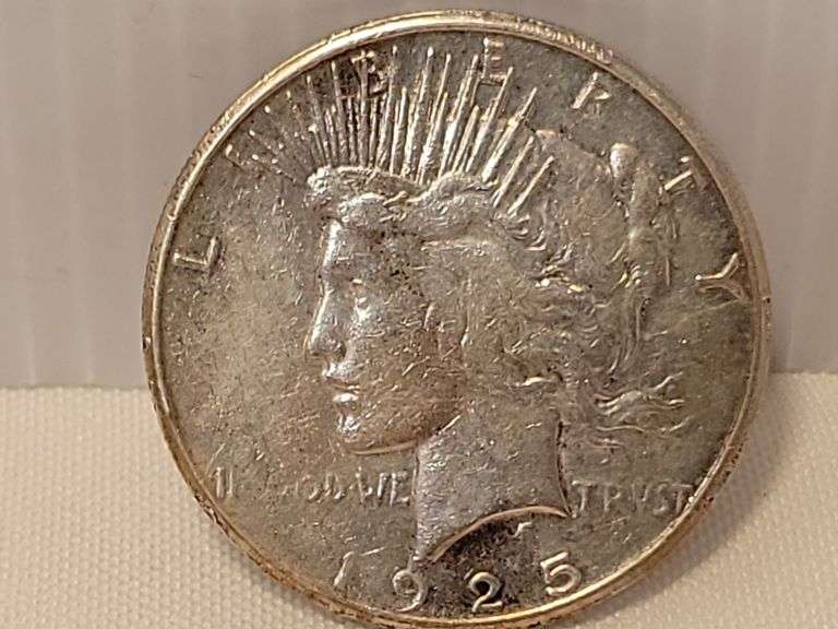 1925-S Peace Dollar - F