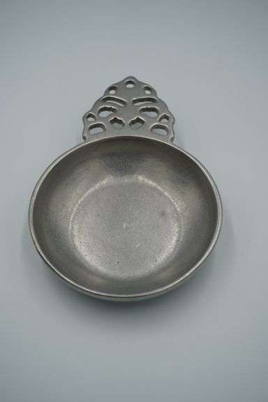 Small Vintage Pewter Dish by Cambridge
