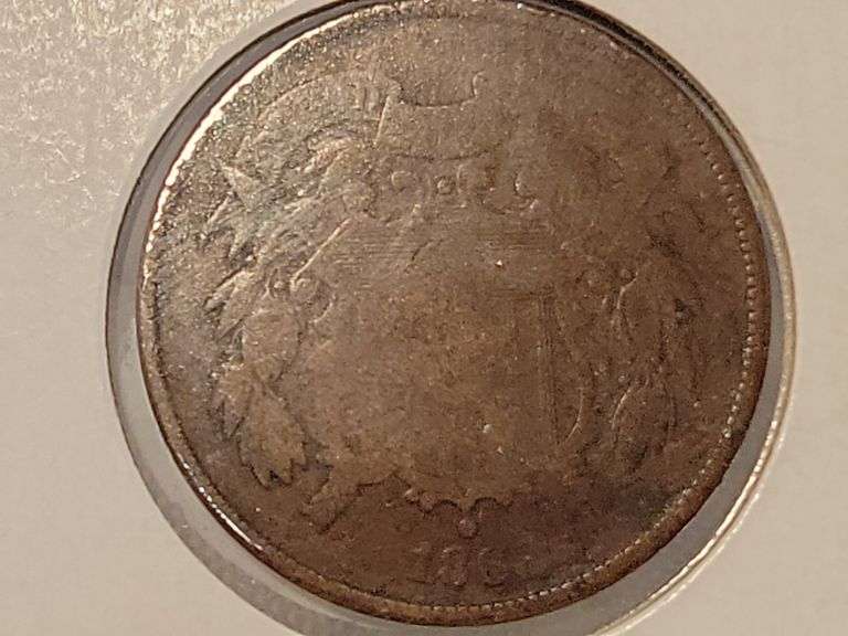1868 Two-Cent Piece - AG