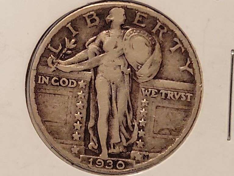 1930 Libty Standing Quarter-VF